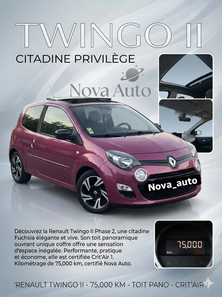 Renault Twingo II 1.2 LEV 16v 75 eco2 Summertime Papier