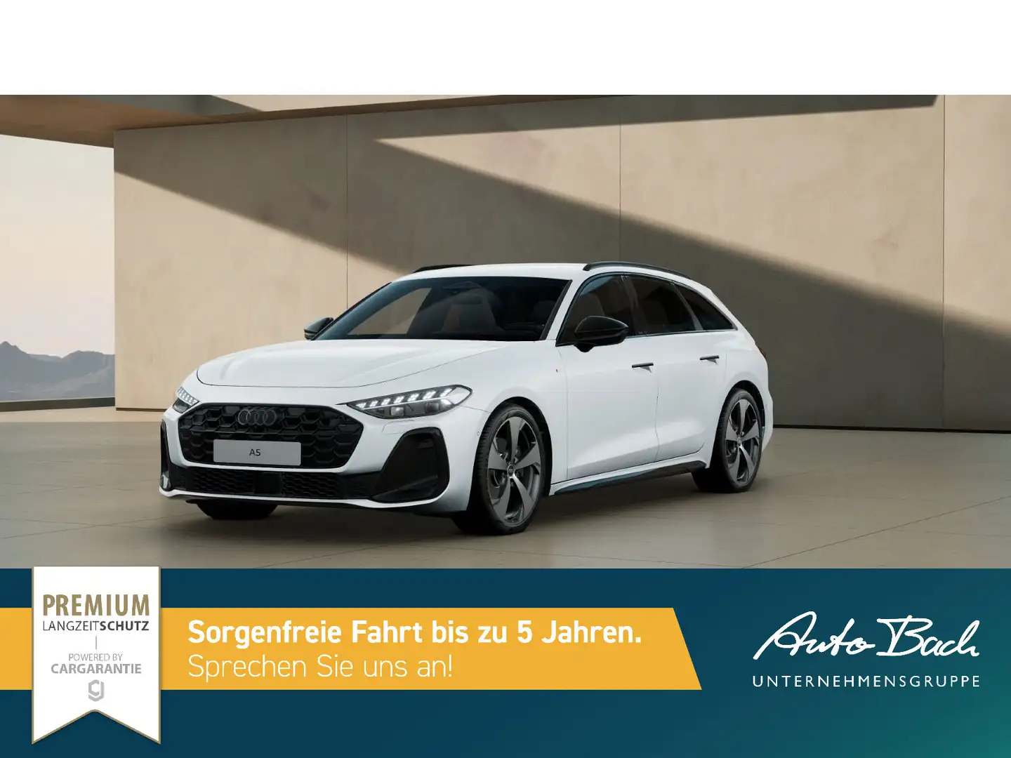 Audi A5 S line TFSI S tronic Navi EPH ACC Weiß - 2