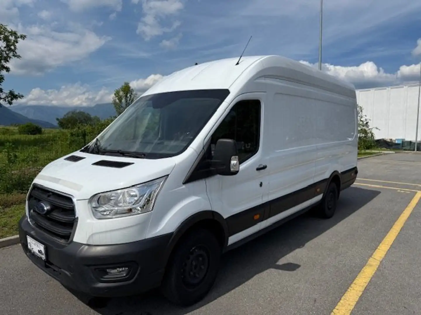 Ford Transit 350 2.0TDCi 170CV L4 H3 Jumbo * GANCIO TRAINO * Blanco - 1