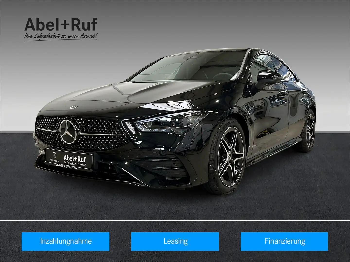 Mercedes-Benz CLA 200 Coupé+AMG+LED+NightPaket+Lenkradheizung Schwarz - 1
