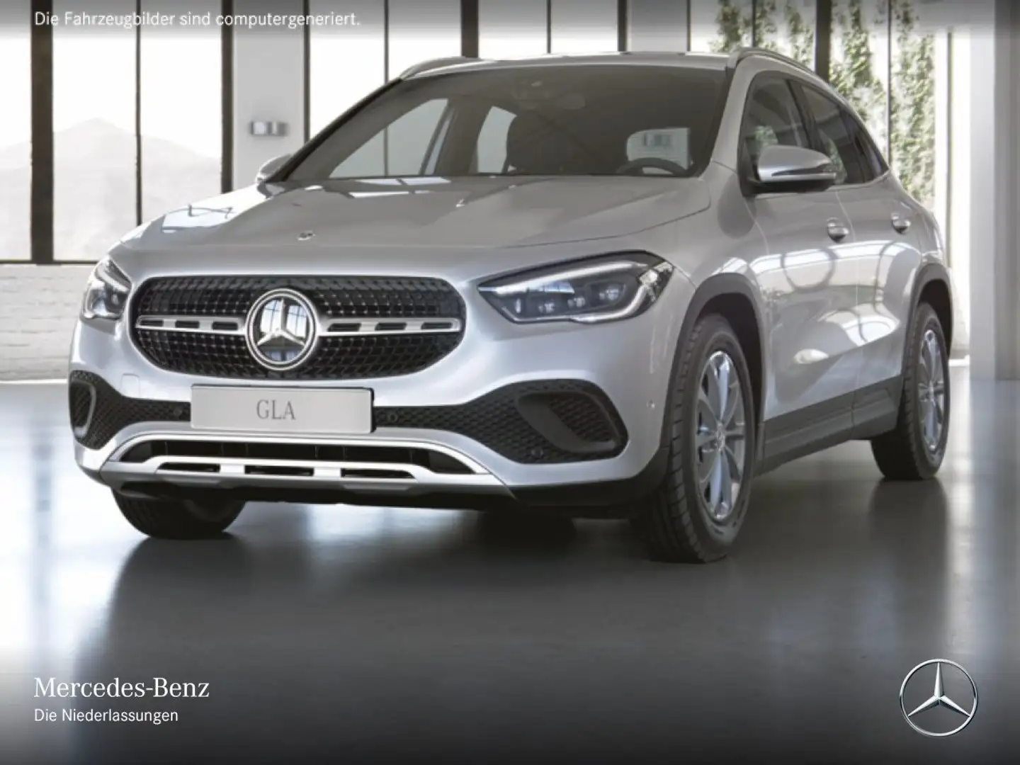 Mercedes-Benz GLA 200 STYLE+MULTIBEAM+KAMERA+7G Argent - 2