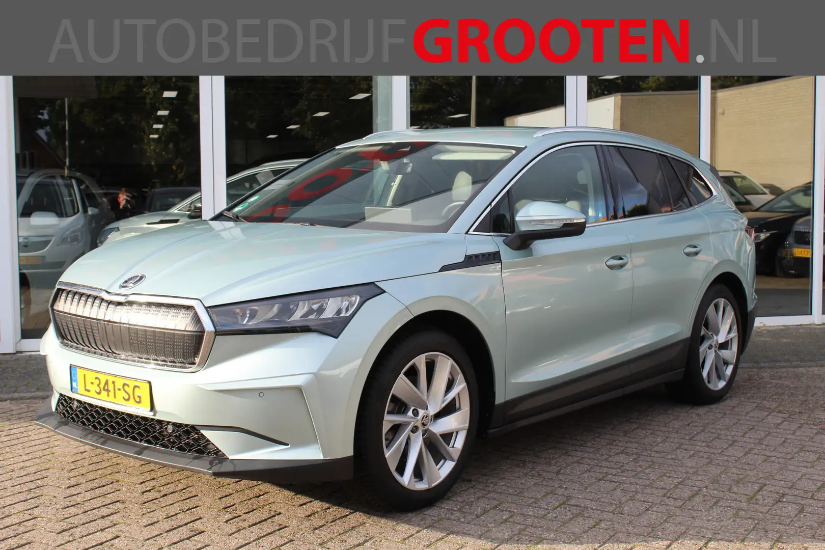 Skoda Enyaq iV 60//Carplay//Navi//Trekhaak!! Gris - 1