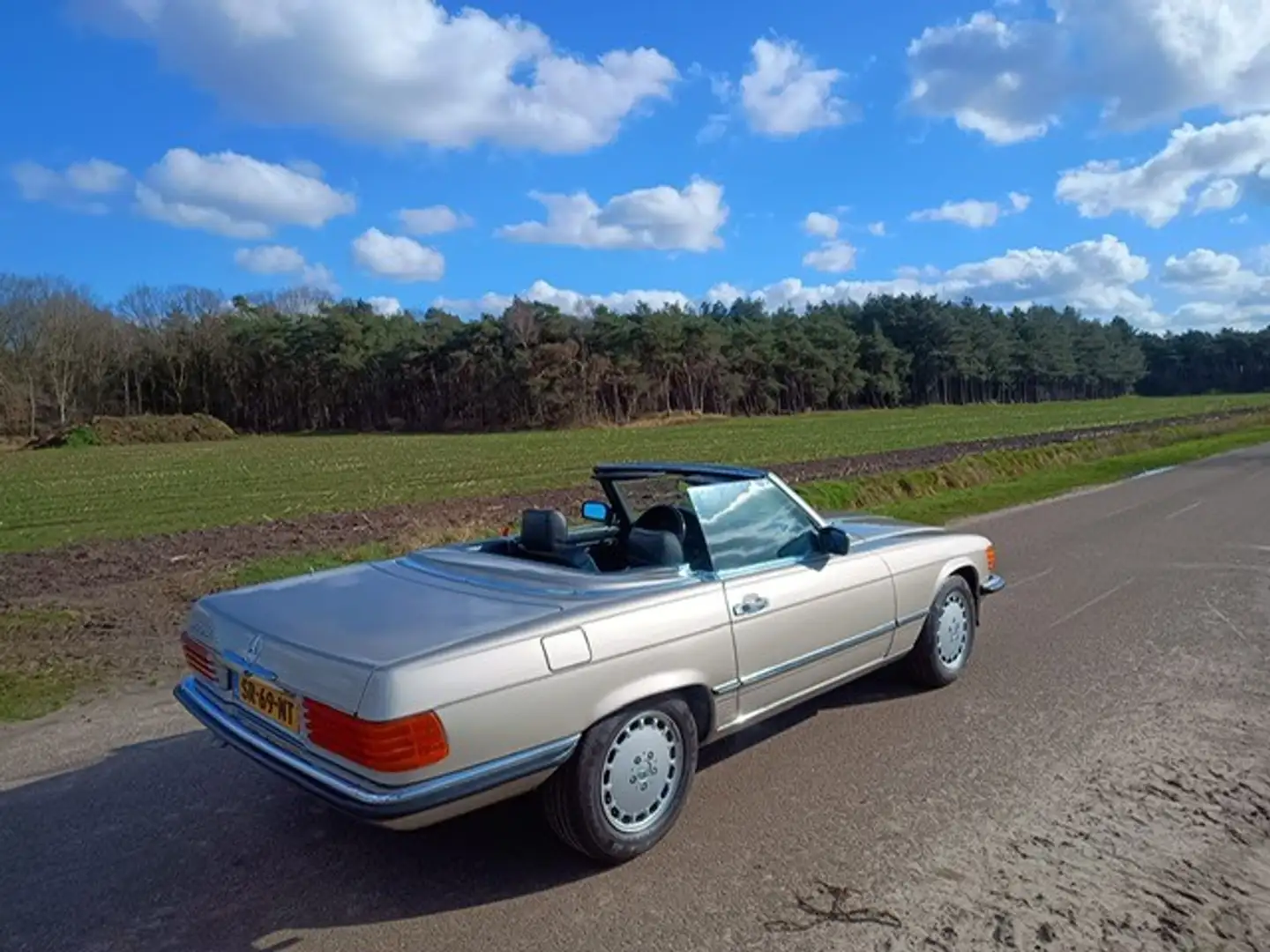 Mercedes-Benz SL 420 R 107 1eigenaar NL auto Grijs - 2