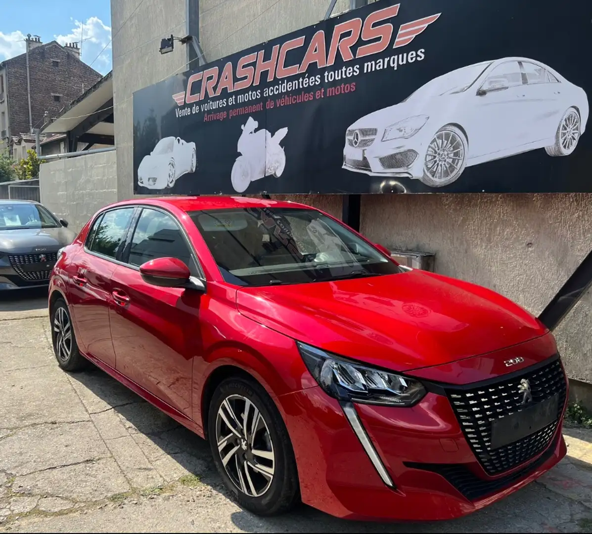 Peugeot 208 PureTech 100 S Gris - 1
