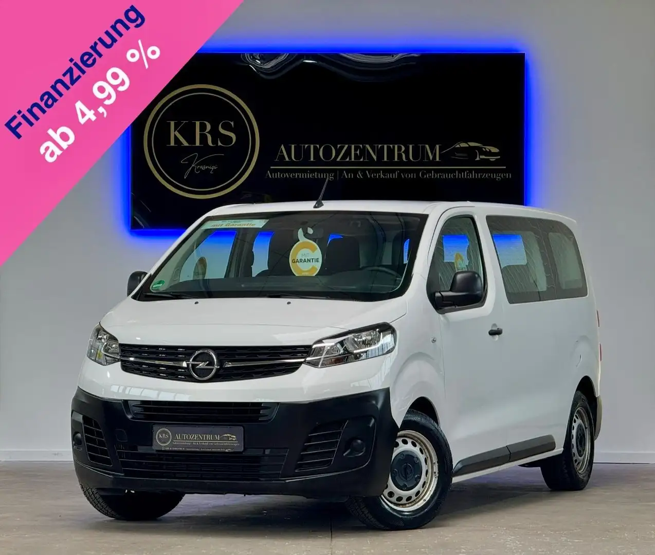 Opel Vivaro Kombi M 9-SITZER*GARANTIE*NAVI*AHK*TEMPOM Wit - 1