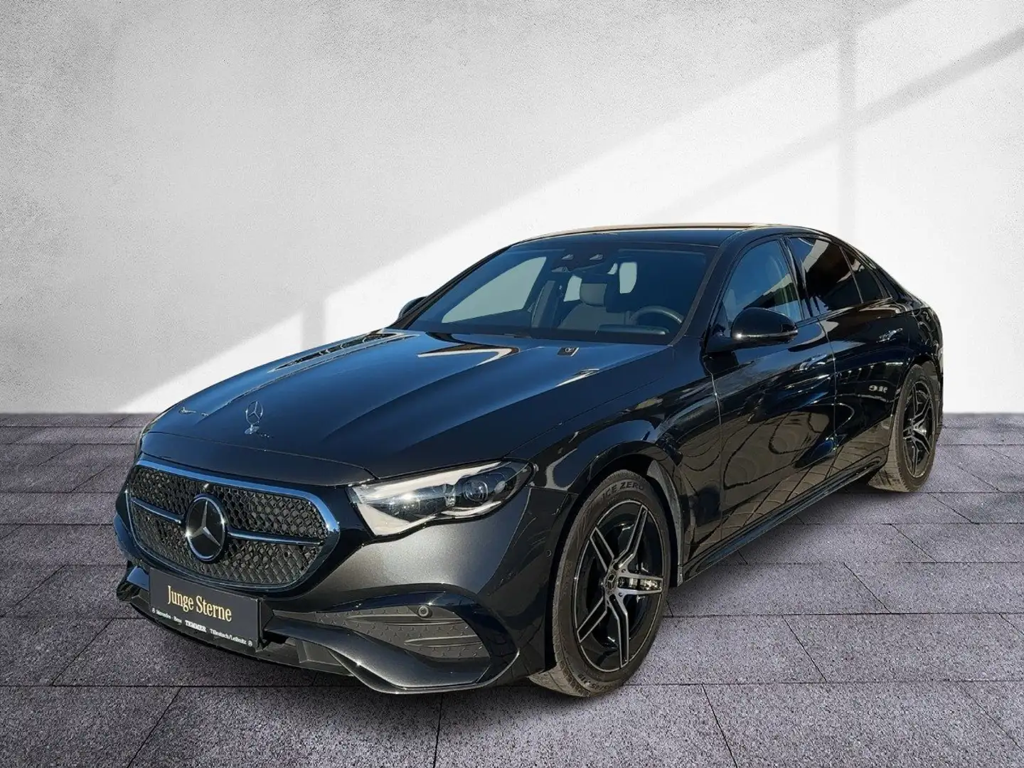 Mercedes-Benz E 300 de 4MATIC Limousine AMG AHV LED Fahrasisst Grau - 2