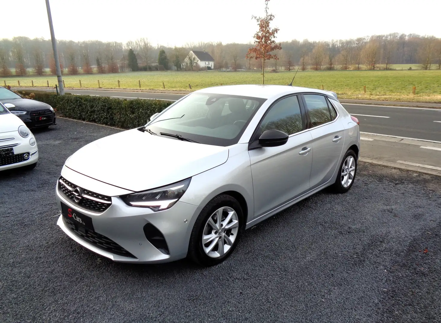 Opel Corsa 1.2 Turbo/Automaat/Camera/Navi/Carplay/Garantie Zilver - 1