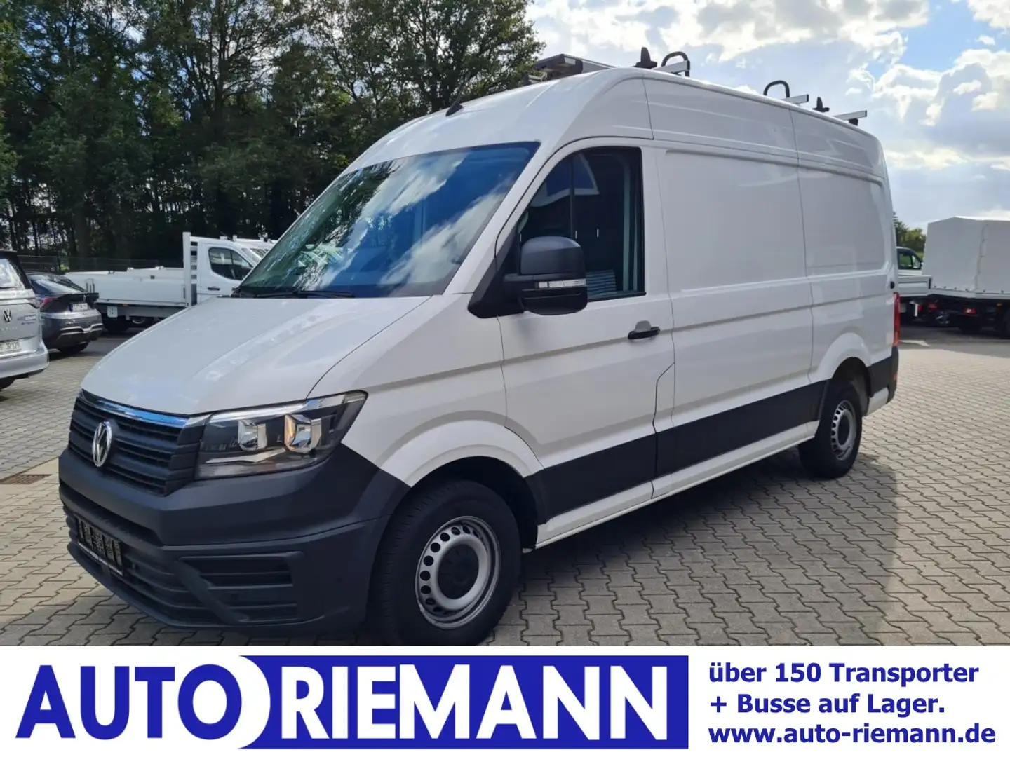 Volkswagen Crafter 35 Kasten L3H2 KAMERA KLIMA NAVI REGALE Blanc - 1
