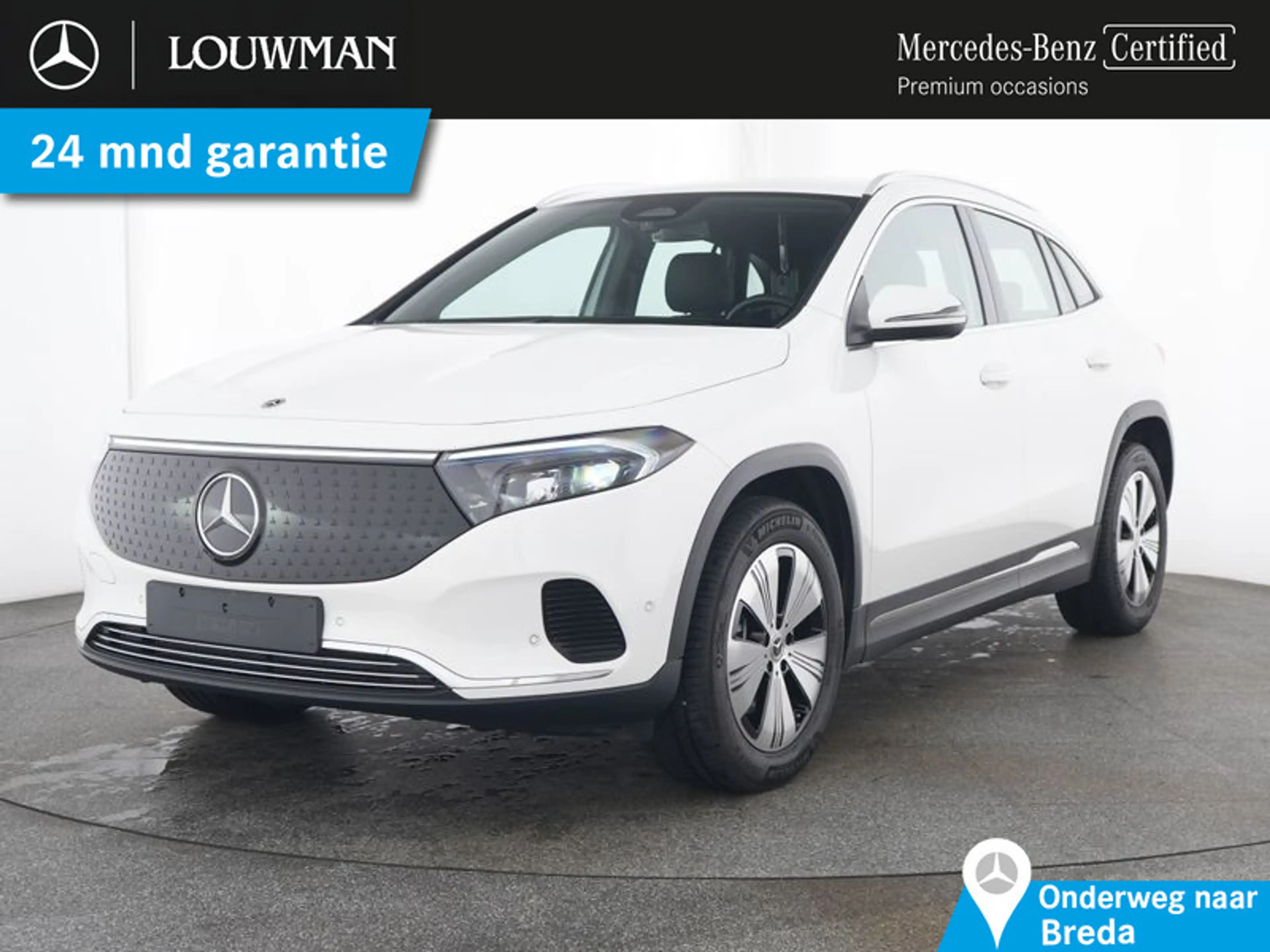 Mercedes-Benz EQA 300 4MATIC Luxury Line 71 kWh Ledkoplampen | Dodehoeka