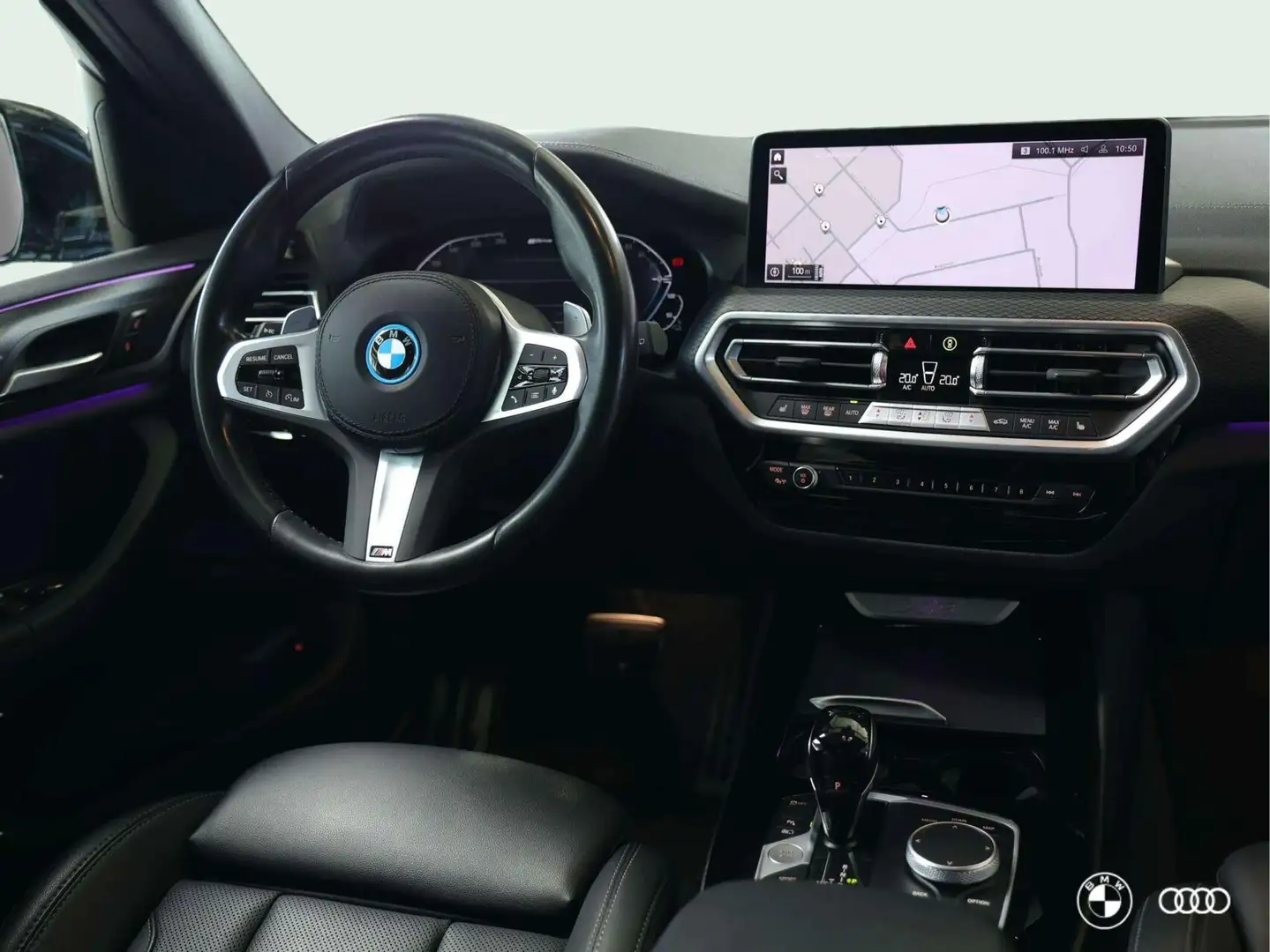 BMW X3 xDr30e M SPORT / PANODAK / LASER / HEADUP / HiFi / Noir - 2