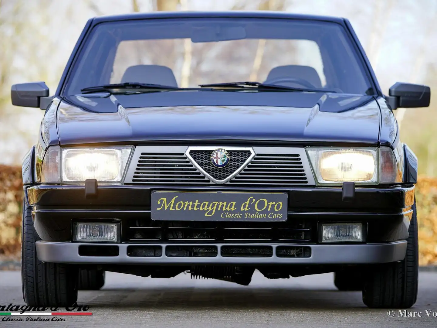 Alfa Romeo 75 1.8 turbo Schwarz - 1