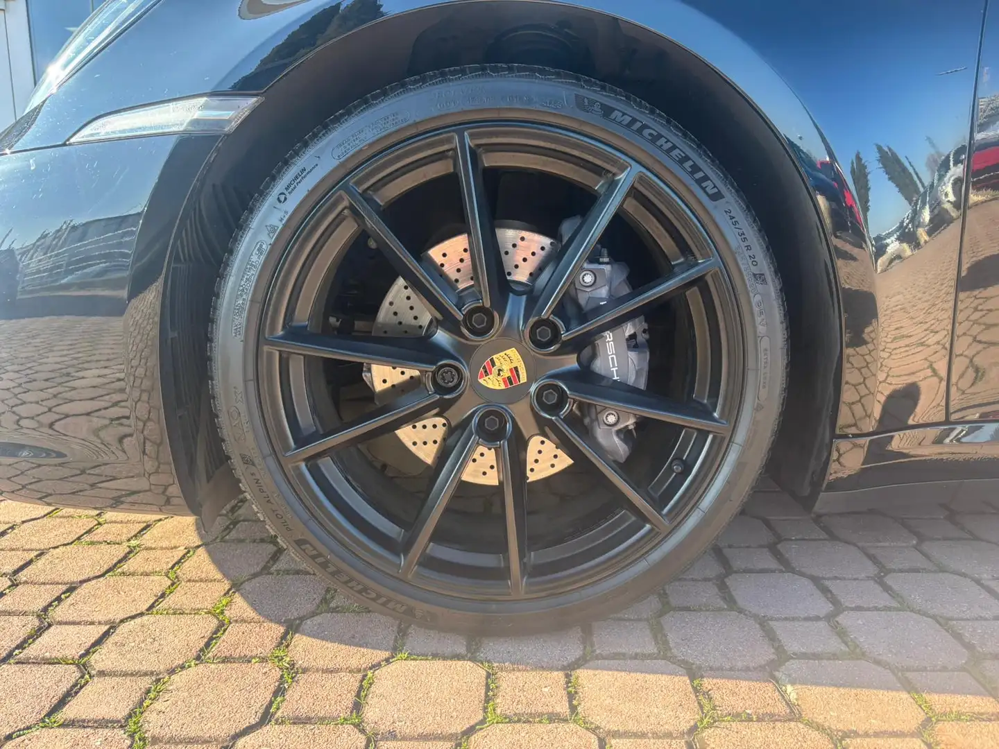 Porsche 992 Carrera Coupè 385cv IVA 22/TETTO/BOSE/EASY ENTRY Schwarz - 2