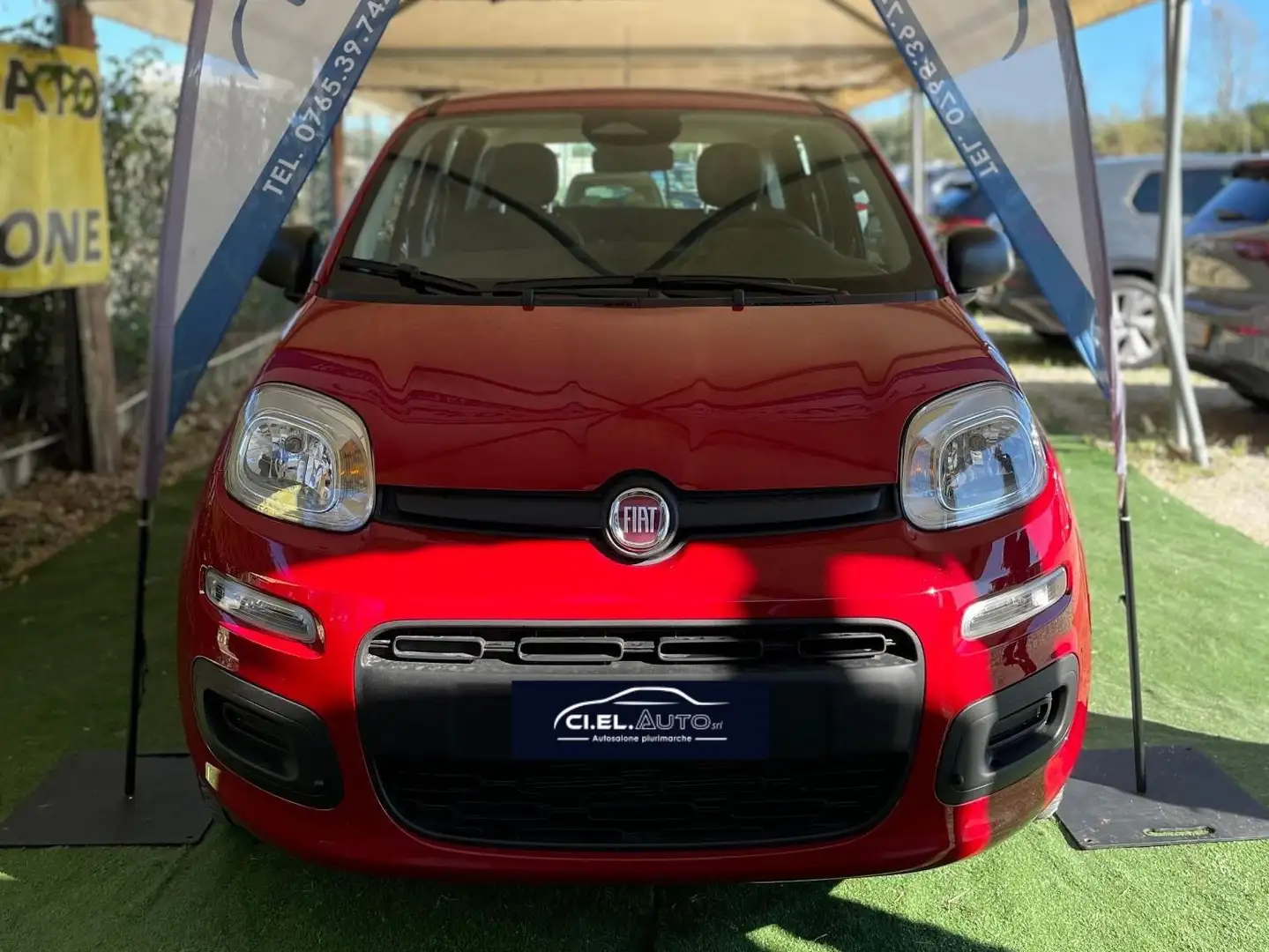 Fiat Panda Pandina 1.0 firefly hybrid s Rood - 1