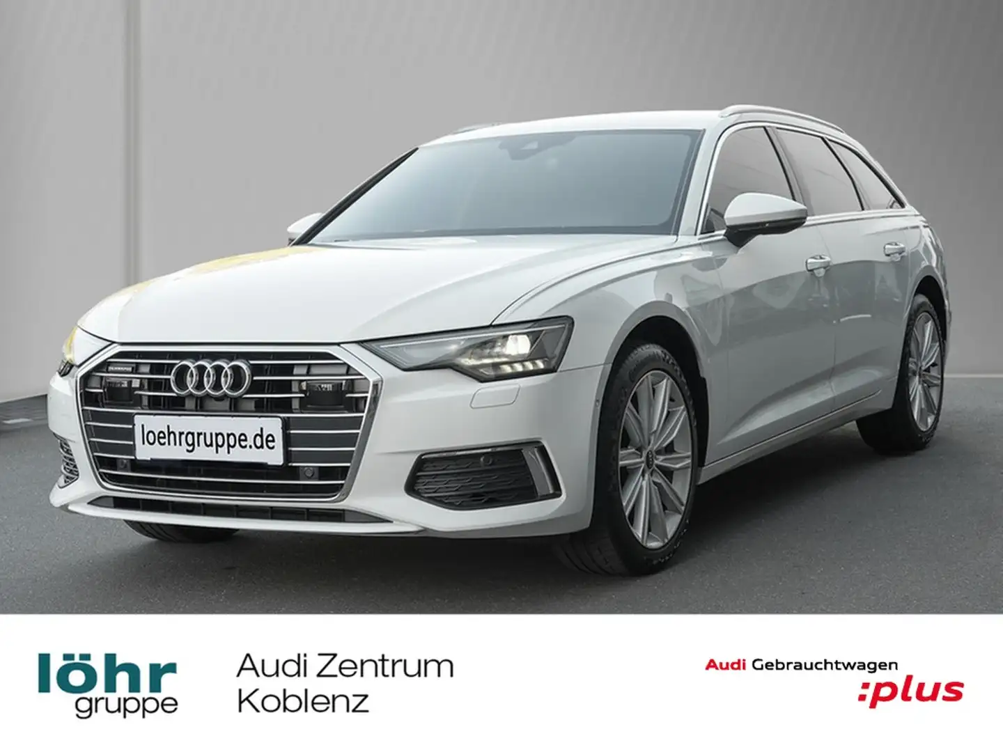 Audi A6 Avant 40 TDI quattro design ACC Leder Kamera Weiß - 1