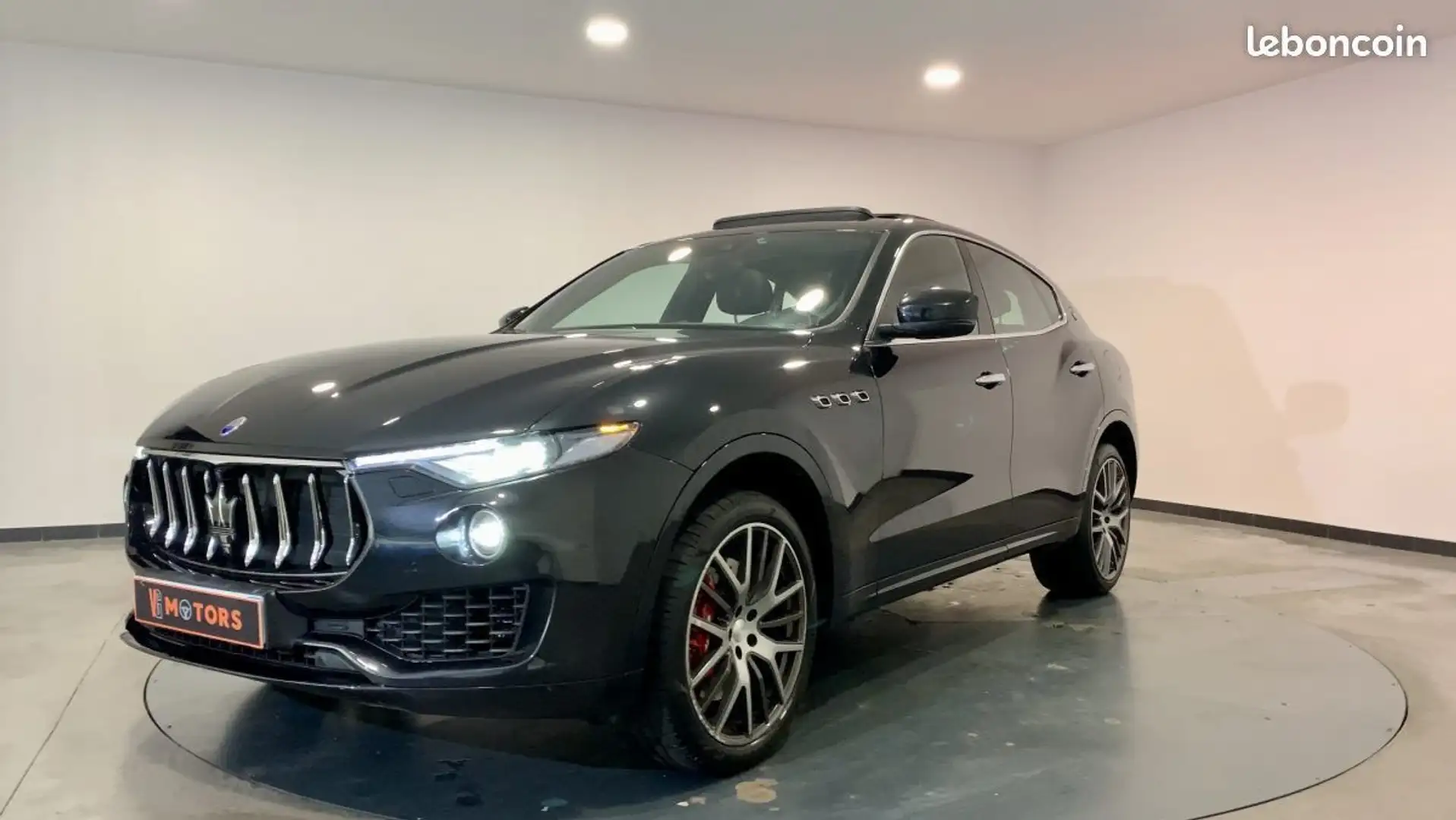 Maserati Levante S 3.0 V6 BI-TURBO SQ4 1ERE MAIN FRANÇAIS %2B SUIVI Negro - 1