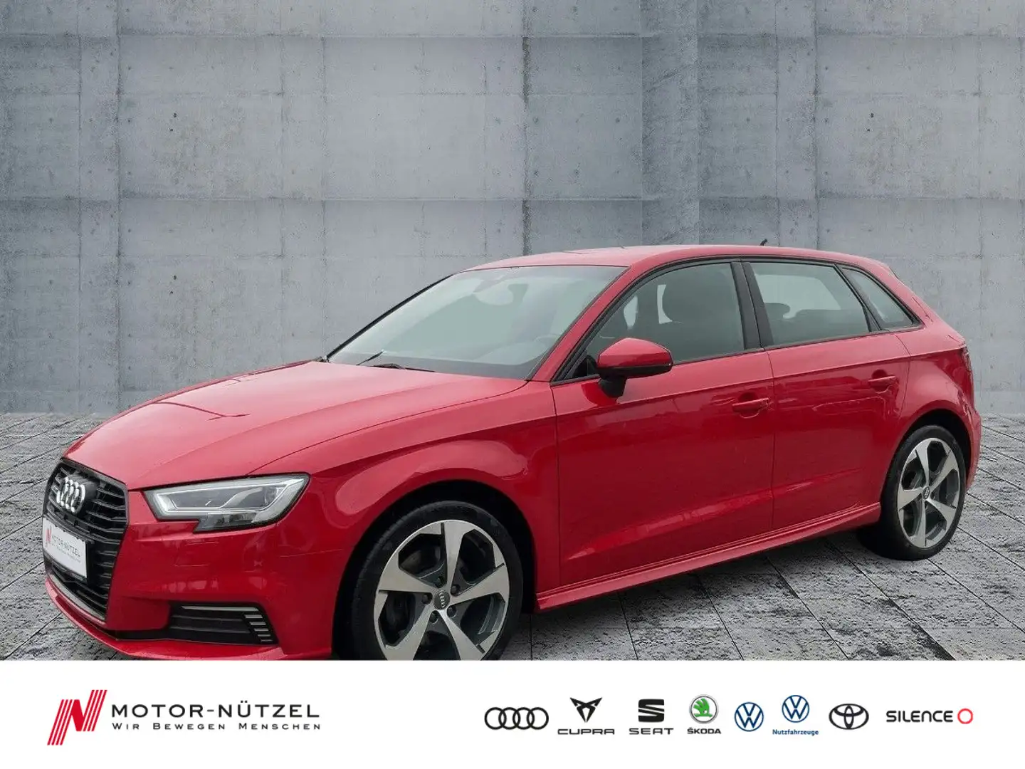 Audi A3 e-tron 40 SPORT S-LINE LED+NAV+SHZ Rot - 1