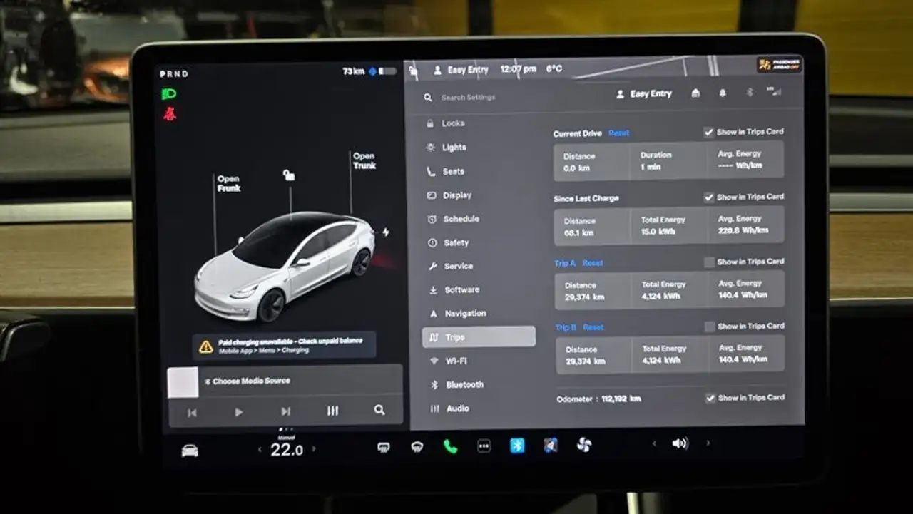 Tesla Model 3 fotografie Tesla Model 3