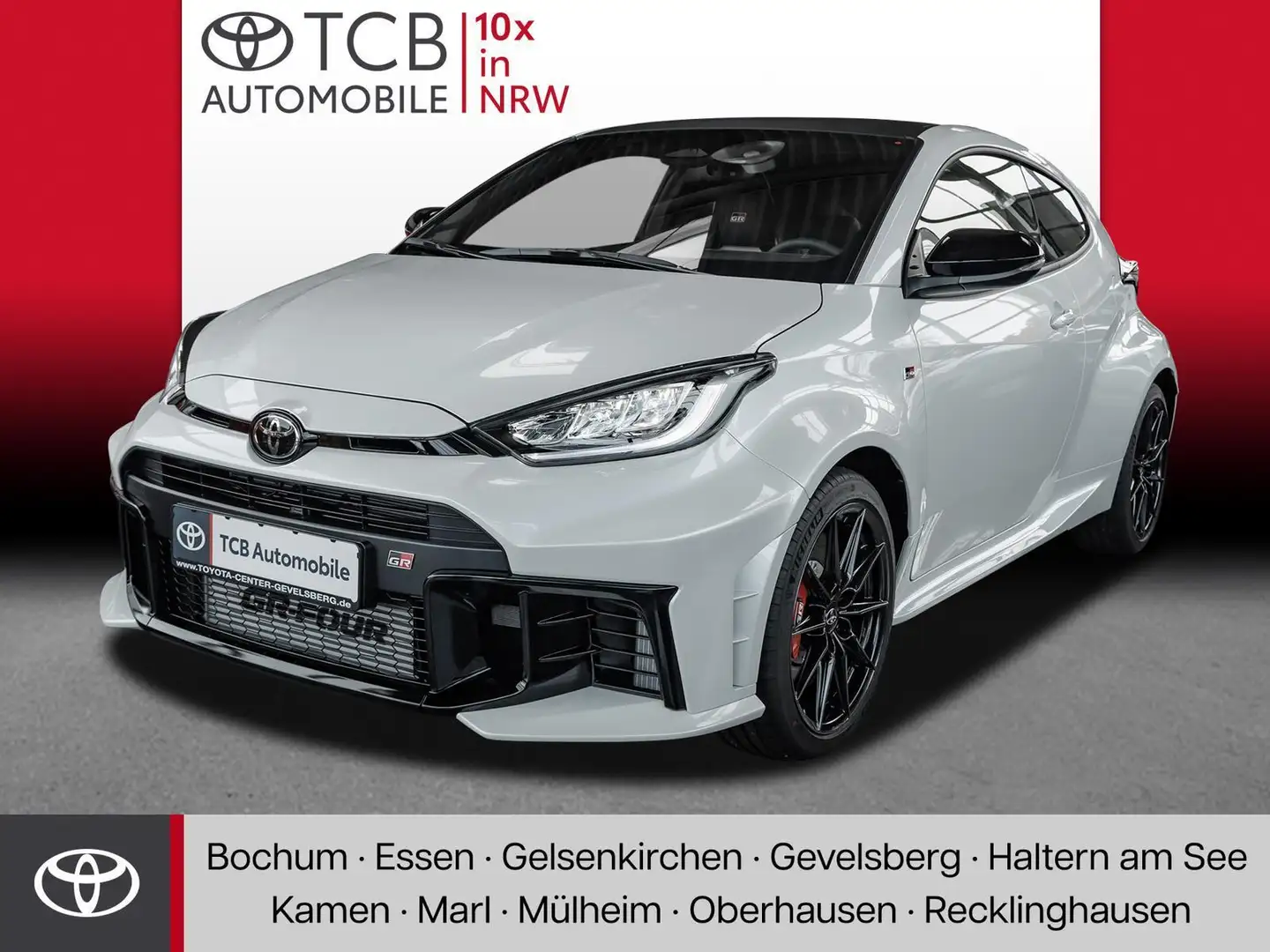Toyota Yaris GR 1.6 TURBO ATM FACELIFT BBS SCHMIEDEFELGEN Wit - 1