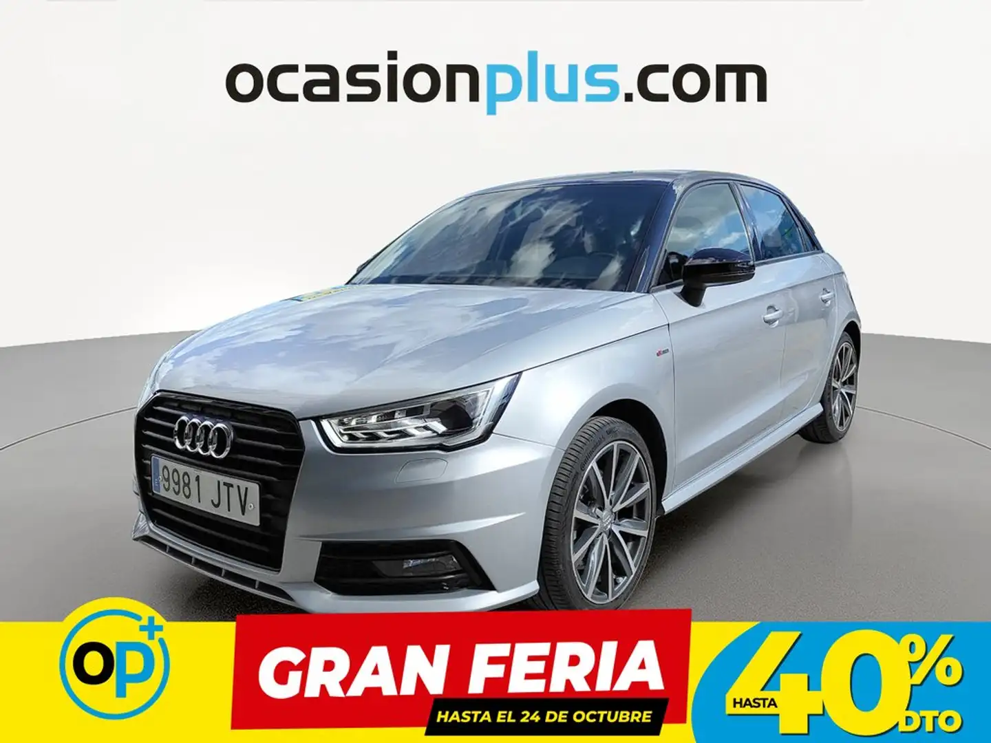 Audi A1 Sportback 1.6TDI Adrenalin Gris - 1