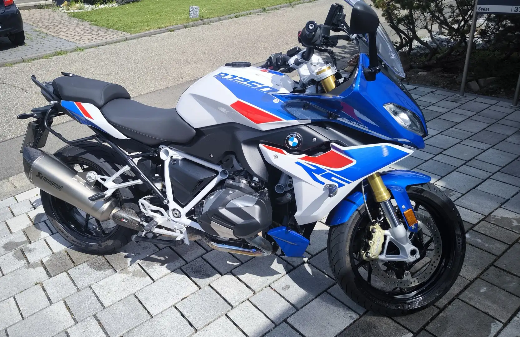 BMW R 1250 RS Bleu - 2