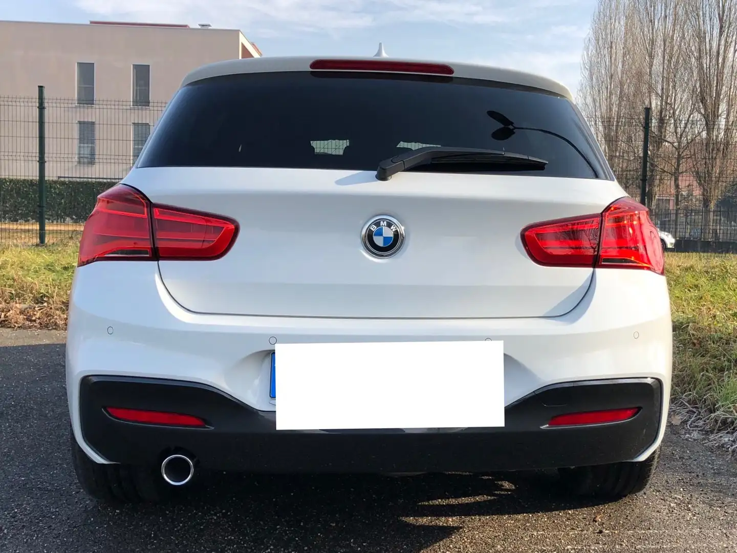 BMW 116 116d Msport 5p auto Bianco - 1