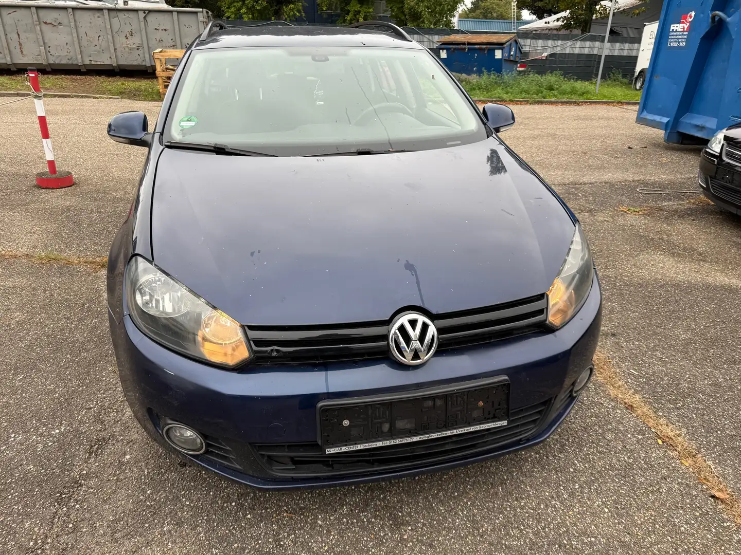 Volkswagen Golf Variant BlueMotion Automatik Navi AHK Euro 5 Blau - 2