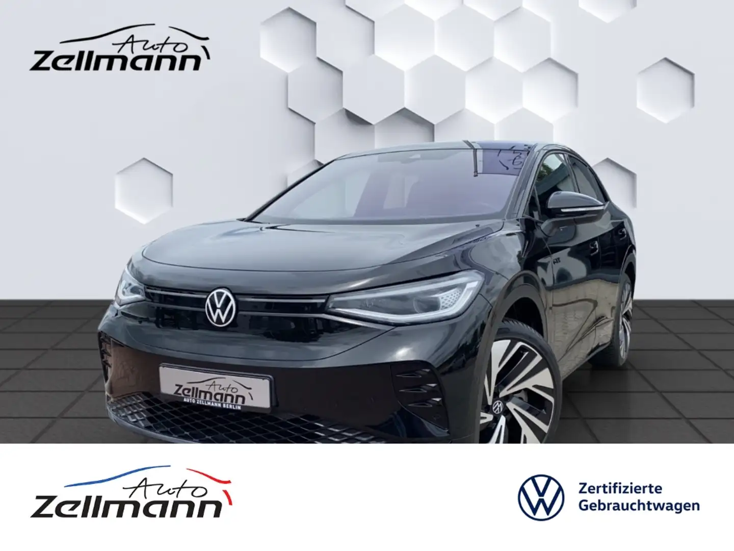 Volkswagen ID.5 GTX 225kW 4Motion GJR AHZV LED Rückfahrkamera Park Schwarz - 1