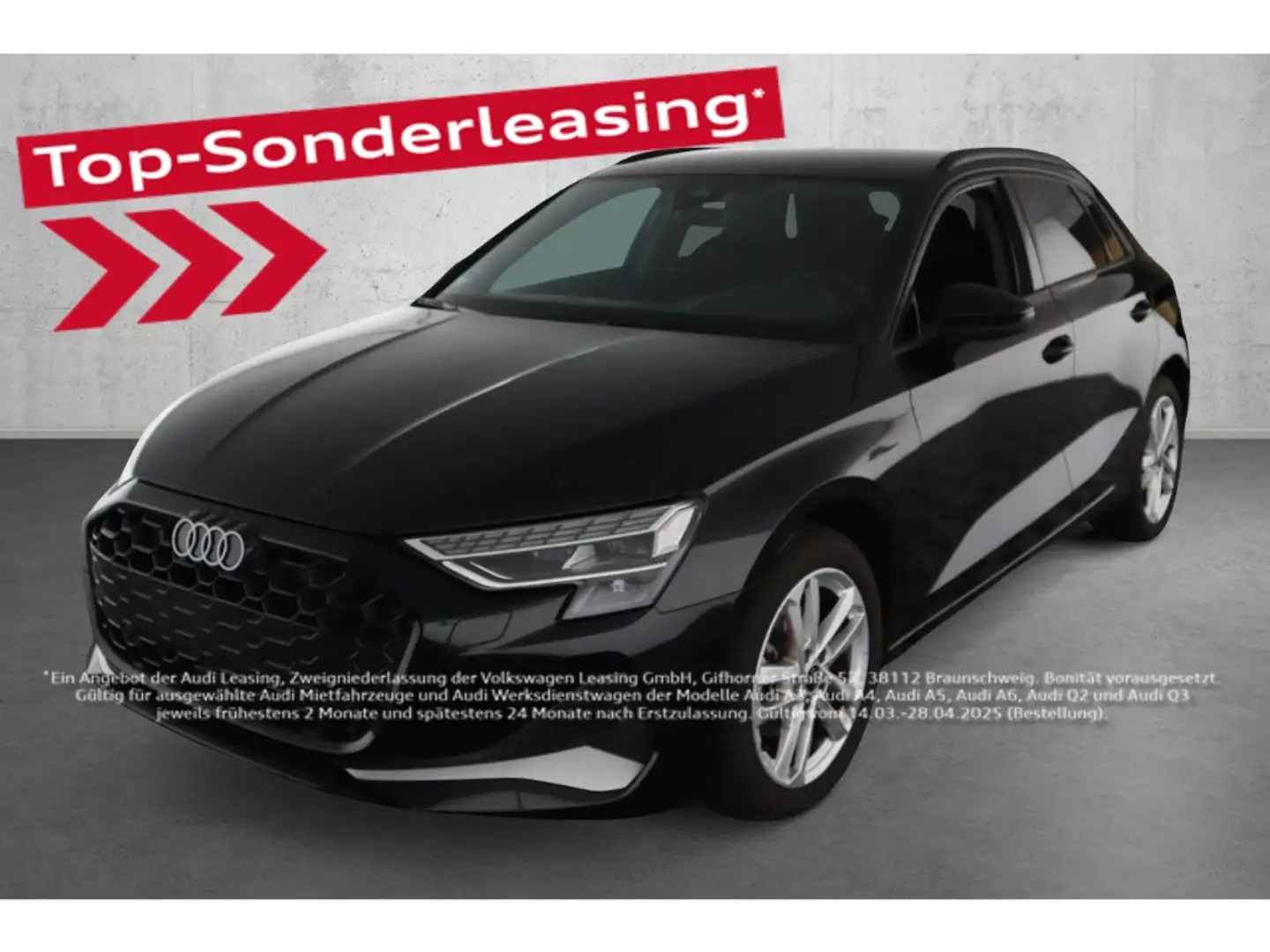 Audi A3 Sportback 30 TFSI ADVANCED HuD SONOS NAVI KAMERA Schwarz - 1