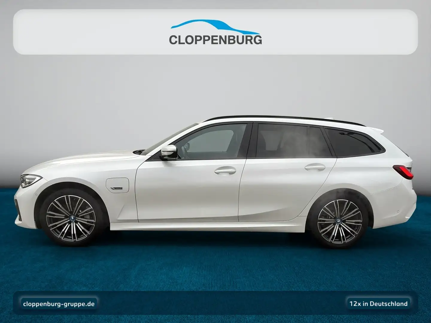 BMW 330 e Touring AHK+Navi+Pano+ACC+SHZ+KeyGO+HiFi+BT Weiß - 2