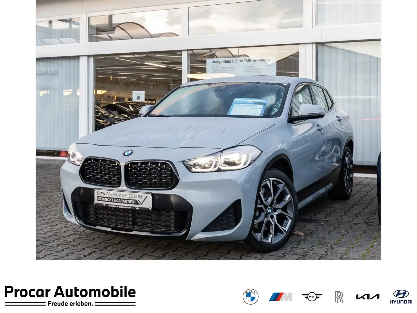 BMW X2 sDrive20i HiFi DAB LED WLAN Navi Tempomat Grau - 1