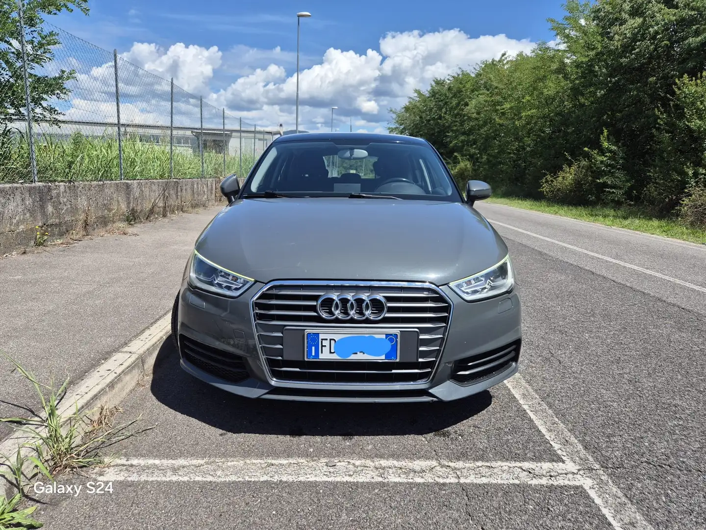 Audi A1 A1 I 2015 Sportback Sportback 1.6 tdi Sport Grigio - 1