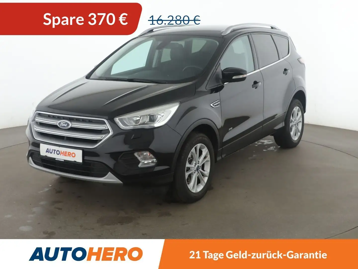 Ford Kuga 1.5 EcoBoost Titanium Aut.*NAVI*PDC*SHZ*KLIMA* Schwarz - 1