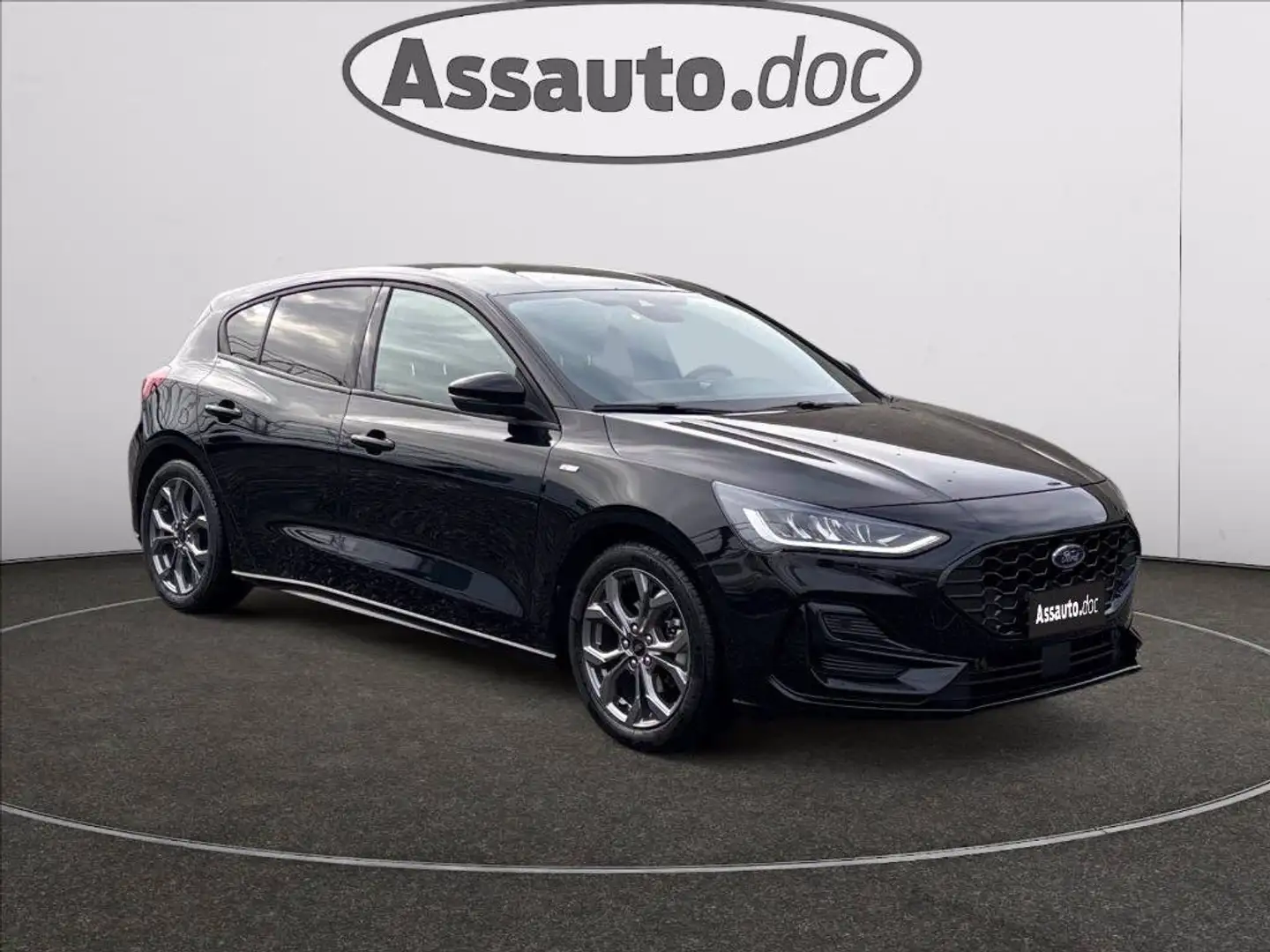 Ford Focus 1.0 ecoboost h ST-Line X 125cv powershift Noir - 1
