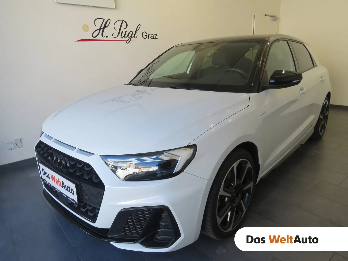 Audi A1 35 TFSI S line exterieur Wit - 1