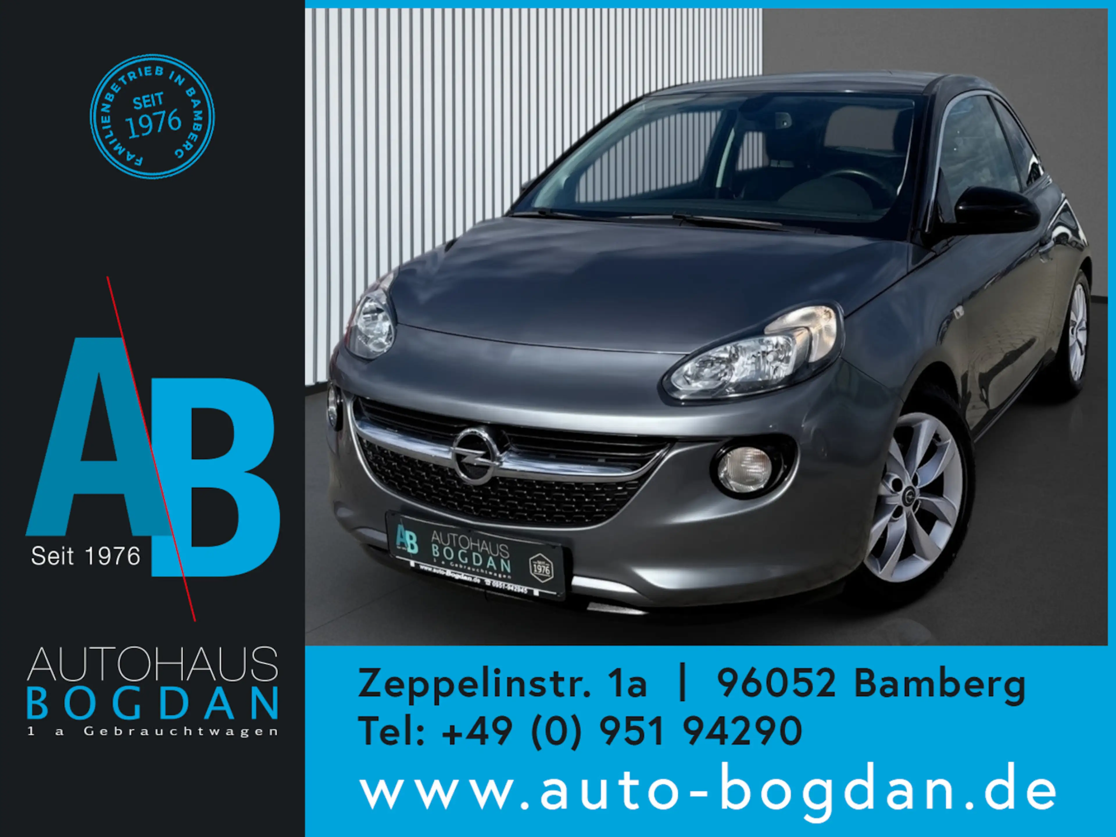 Opel Adam Glam 120 Jahre Tempomat*PDC*SHZ*