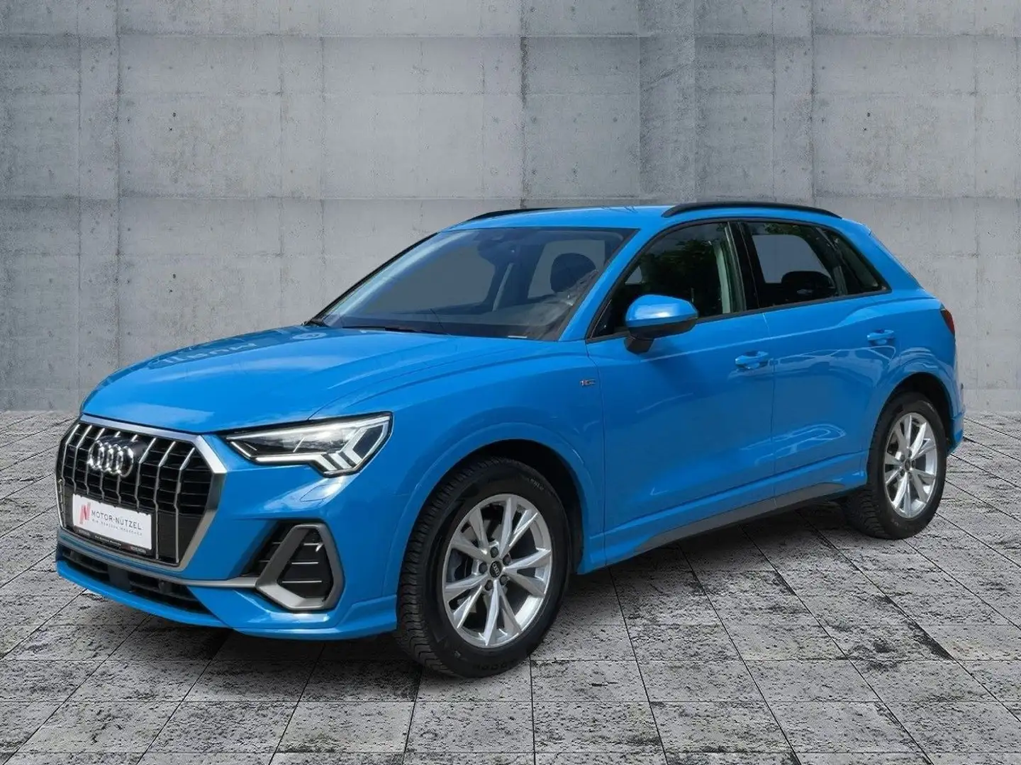 Audi Q3 35 TDI QU S-LINE 5JG+LED+NAVI+AHK+VC+DAB+B&O Blau - 2