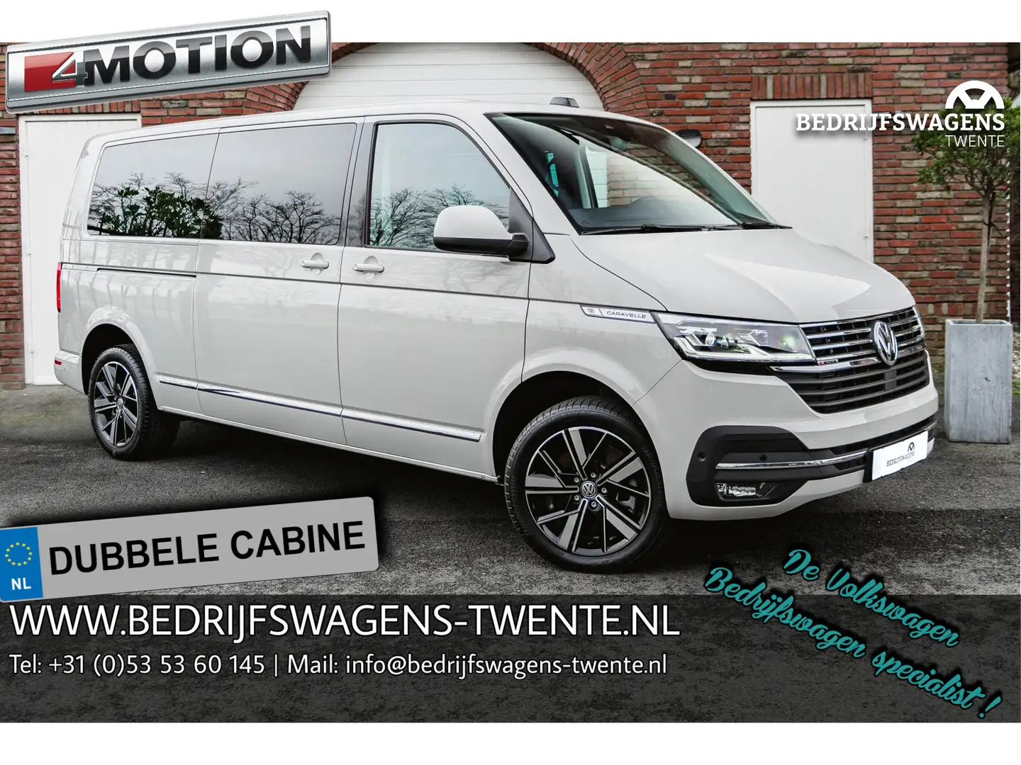 Volkswagen T6.1 Caravelle Caravelle 204pk Highline 4-MOTION DSG DUB/CAB ACC Grijs - 1