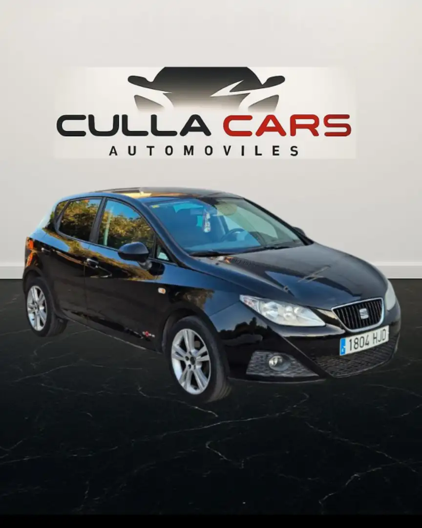 SEAT Ibiza 1.6TDI CR Style 90 Noir - 1