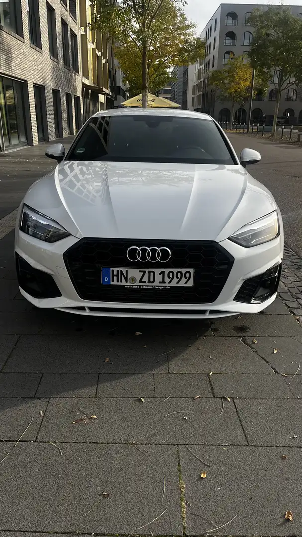 Audi A5 35 TFSI S line Night Paket VB Weiß - 1