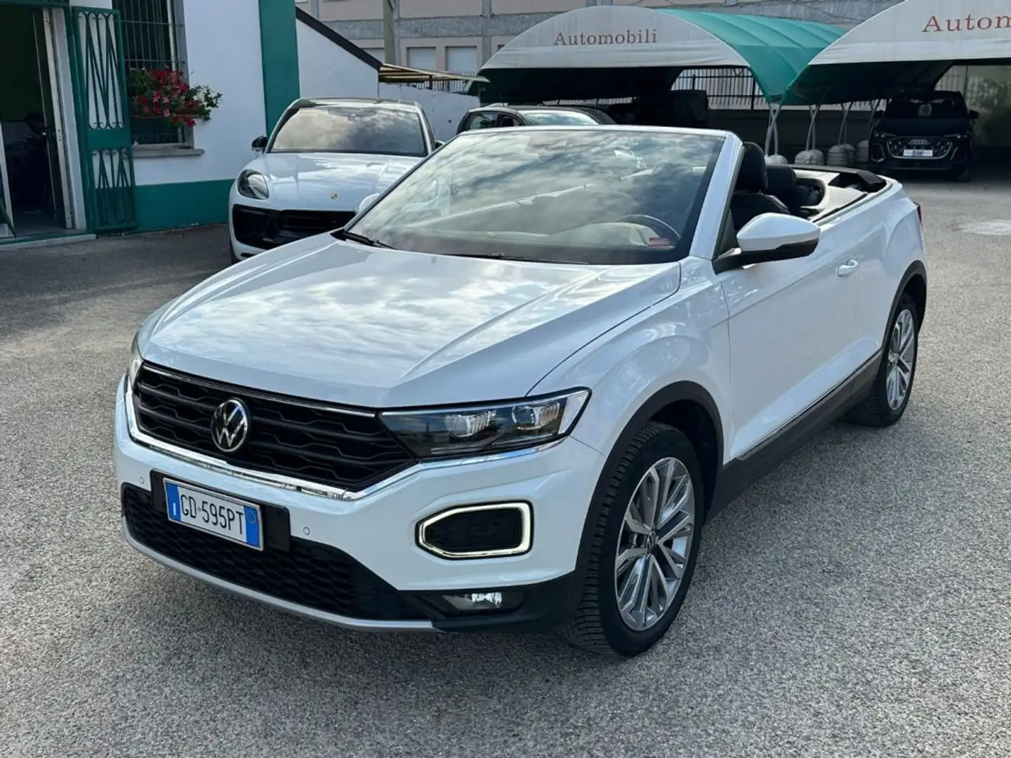 Volkswagen T-Roc CABRIO 1.5 TSI DSG STYLE UNIPRO NAVI KAMERA C18" Blanc - 2