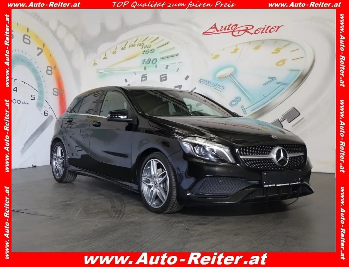 Mercedes-Benz A 200 d Aut. *AMG, LED, NAVI* Schwarz - 1