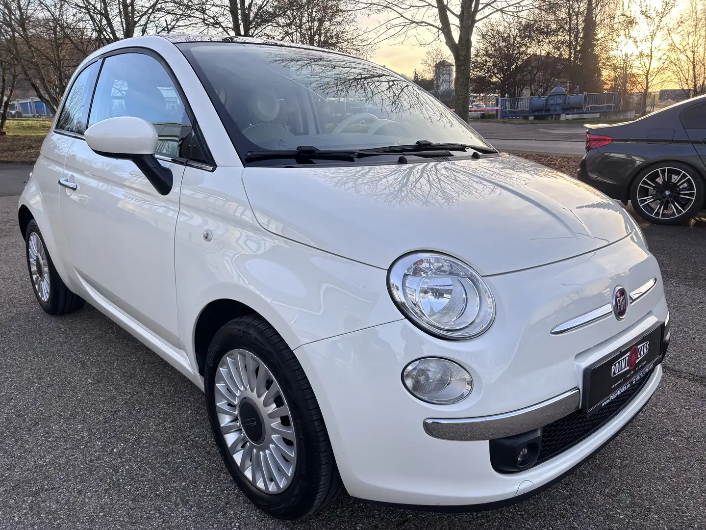 Fiat 500 1.2 8V Lounge*2.HAND-EURO 5-ALU-WR* Wit - 2
