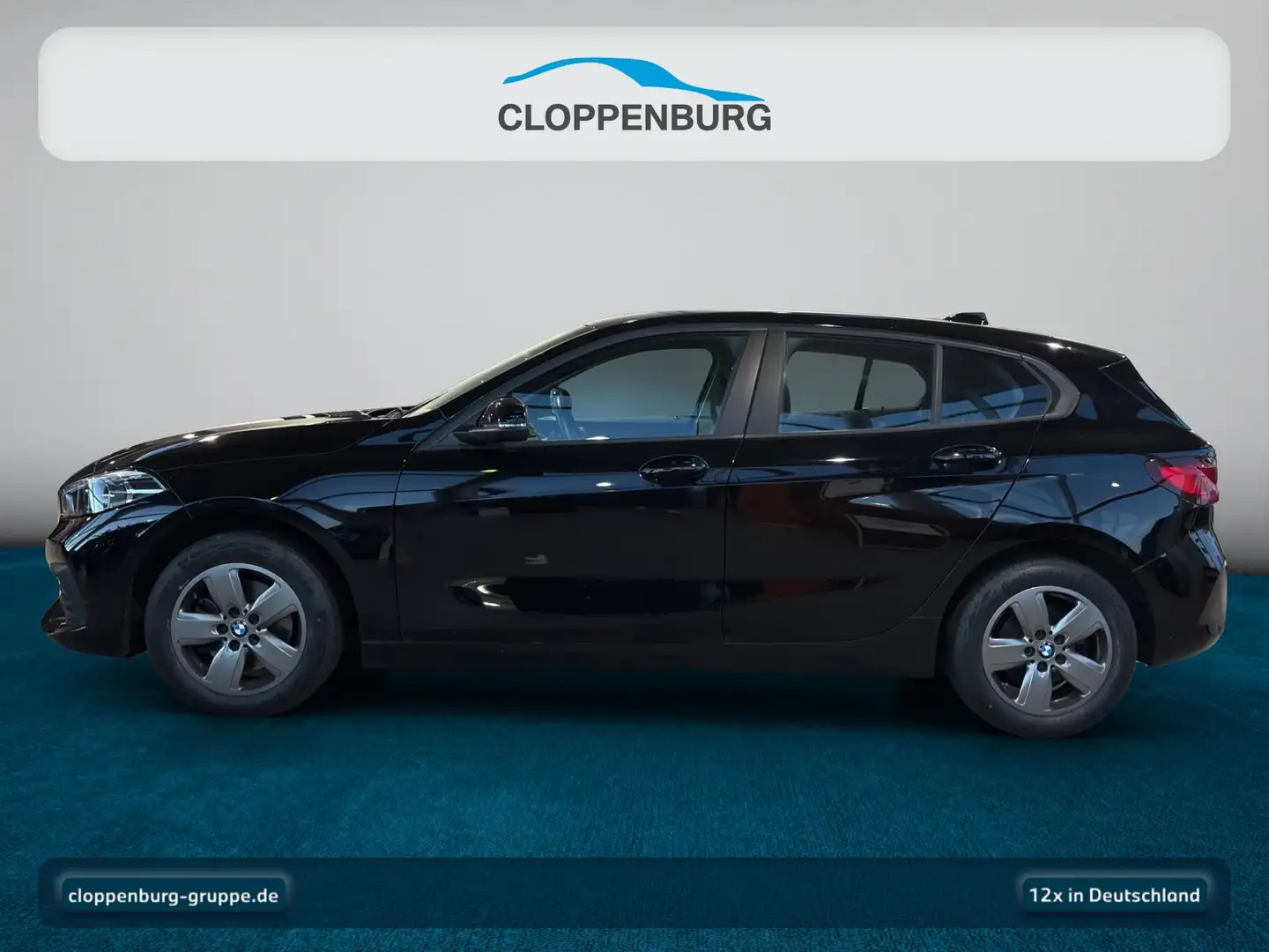 BMW 118 i Advantage Navi+SHZ+HiFi+Spurass.+LED+Ambi Schwarz - 2