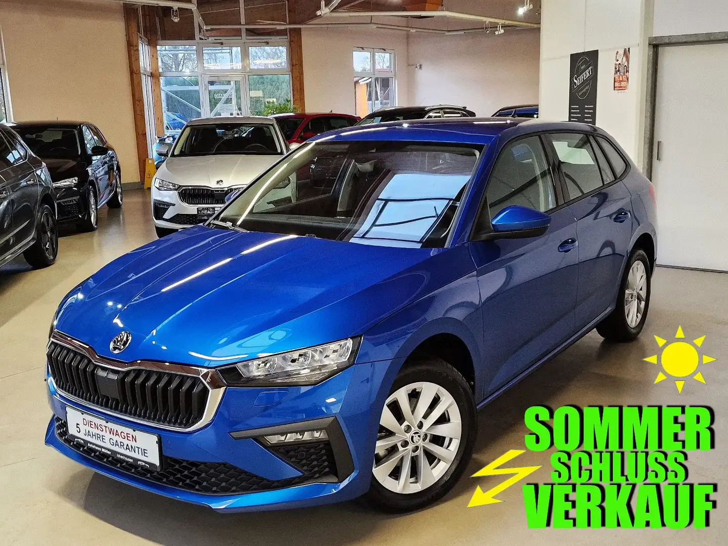 Skoda Scala II Top Selection AHK 5J-GAR KAMERA LED PDC Blau - 1