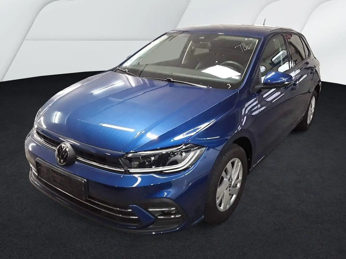 Volkswagen Polo 1.0 TSI DSG Style Navi Matrix ACC SHZ Bleu - 2
