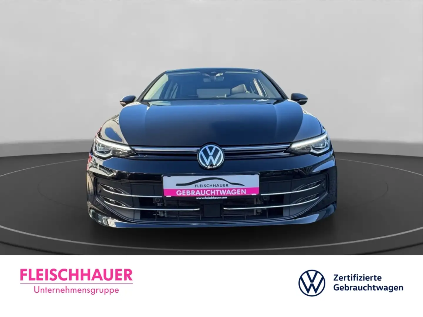 Volkswagen Golf VIII 1.5 TSI Goal Life LED+AHK+ACC+NAVI+CARPLAY+SH Schwarz - 2