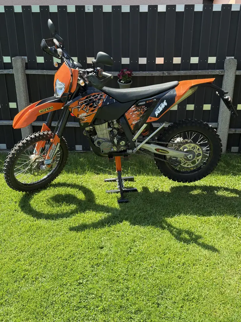 KTM 450 EXC Naranja - 1