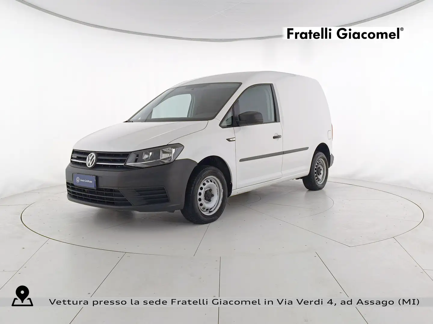 Volkswagen Caddy 1.4 tgi 110cv van business e6 Blanc - 1
