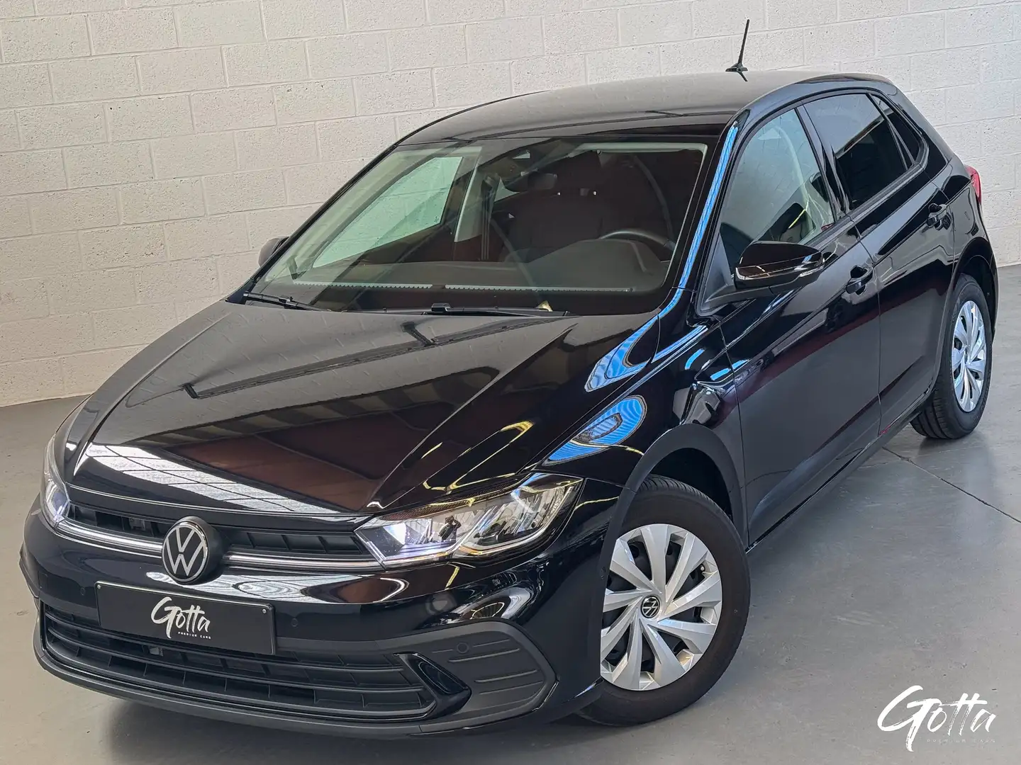 Volkswagen Polo 1.0 TSI 95CH DSG *GPS/ LED/GRAND ECRAN/S.CHAUFFANT Noir - 1