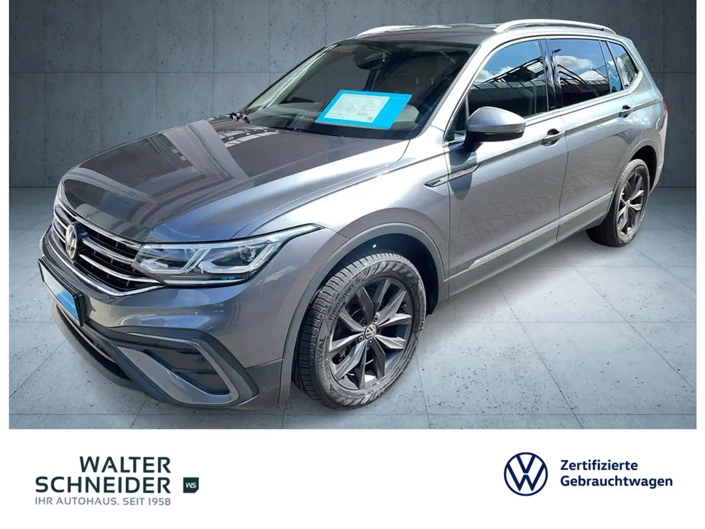 Volkswagen Tiguan Allspace 2.0 TDI DSG 4Motion Life Navi AH Gris - 1